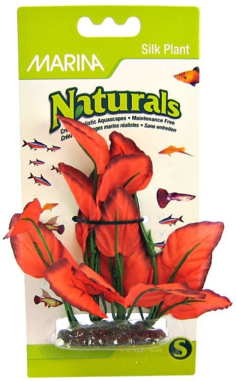 Marina Silk Foreground Aquarium Plant Red