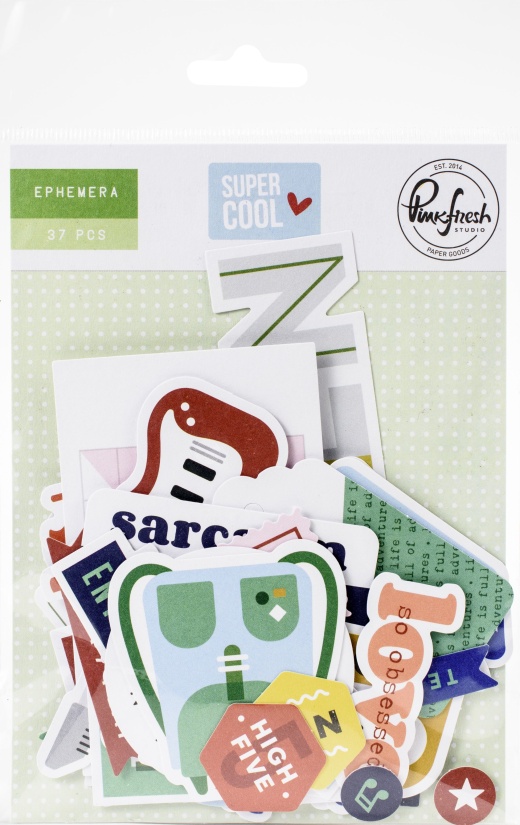 Pinkfresh Cardstock Die-Cuts-Super Cool