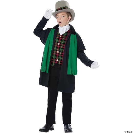 Boys Holiday Caroler Costume