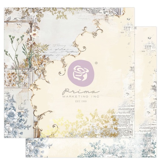 The Plant Department Double Sided Cardstock 12 X12 Inch - Messages From Plants W Foil Details