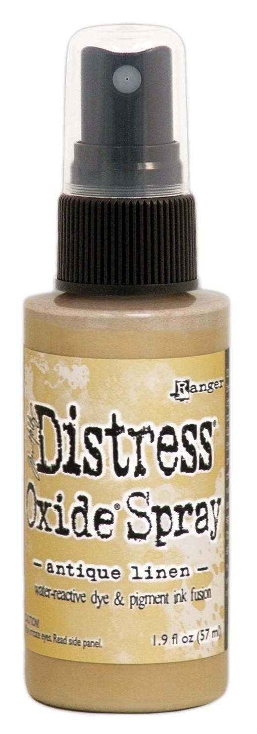 Tim Holtz Distress Oxide Spray 1.9Fl Oz Antique Linen 1 Pack Of 1 Piece