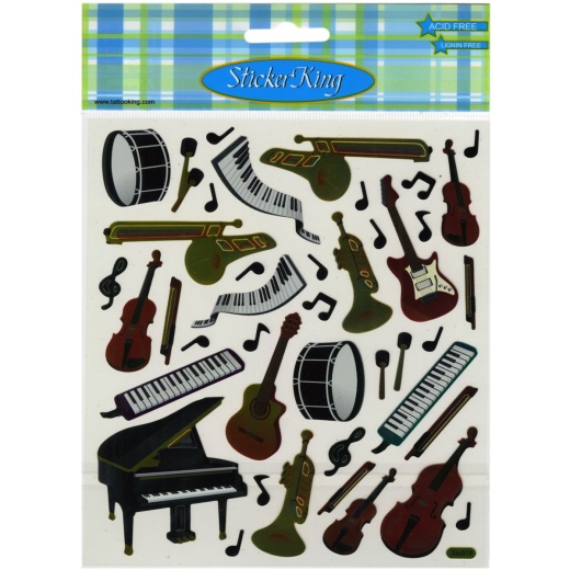 Multicolored Stickers Orchestra