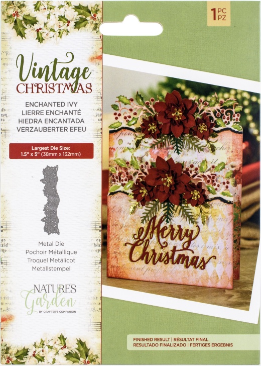 Natures Garden Vintage Christmas Die Enchanted Ivy