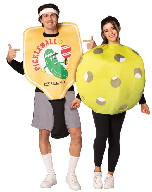 Rasta Imposta Pickle Ball Paddle Ball Couples Halloween Costume Adult One Size