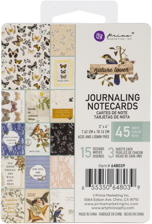 Nature Lover Journaling Cards - Unleash Your Creativity