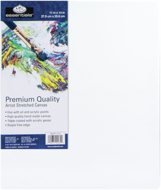 Essentialstm Premium Stretched Canvas 11 X14 Inch Inch