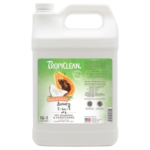 Luxury 2 In 1 Papaya And Coconut Shampoo Conditioner Gallon