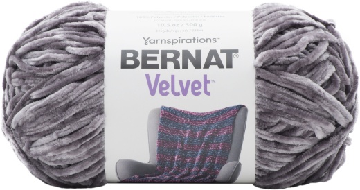 Bernat Velvet Yarn Vapor Gray 1 Pack Of 1 Skein