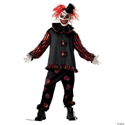 Adult Killer Clown Costume