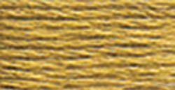 Dmc Pearl Cotton Yarn Size 5 27.3Yd Dark Yellow Beige 1 Pack Of 1 Skein