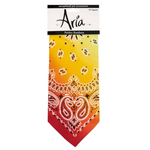 Aria Paisley Bandanas Purple/Red