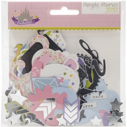 Enchanted Collection Bits And Pieces With Foil Accents - Simple Stories