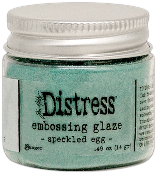 Tim Holtz Distress Embossing Glaze Speckled Egg 1 Pack Of 1 Piece