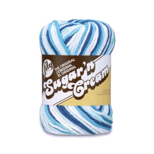 Spinrite Lily Sugar'n Cream Yarn Ombres Hippi Pack Of 1 Skein