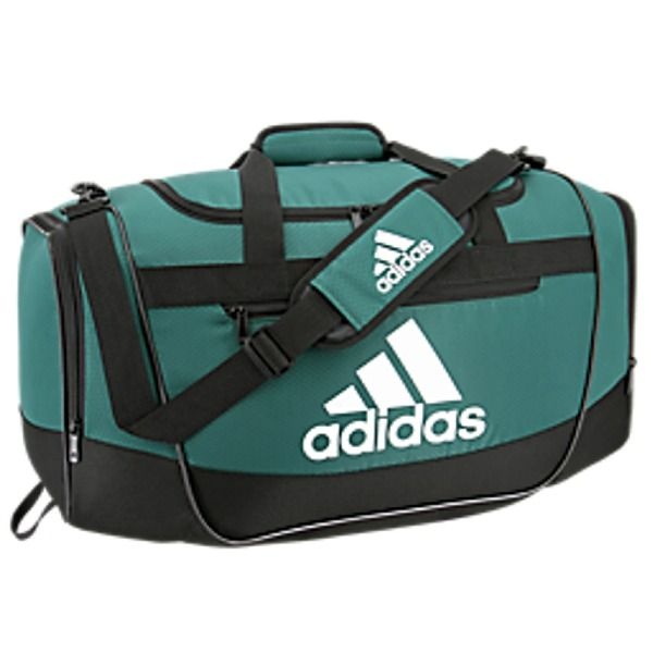 Adidas Defender Iv Medium Green Duffel Bag Color: Green/Black. Size: 24" X 13" X 12"