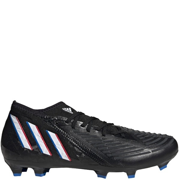 Adidas Predator Edge.2 Fg Black/White/Red Firm Ground Soccer Cleats