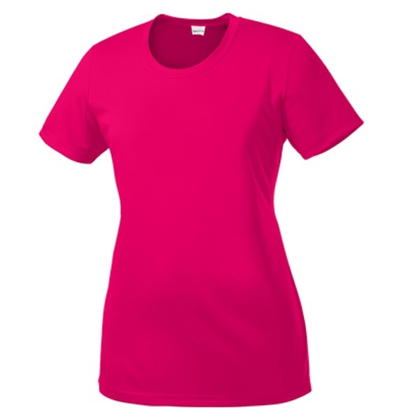 Sport-Tek Posicharge Competitor Women's Pink Performance Shirt