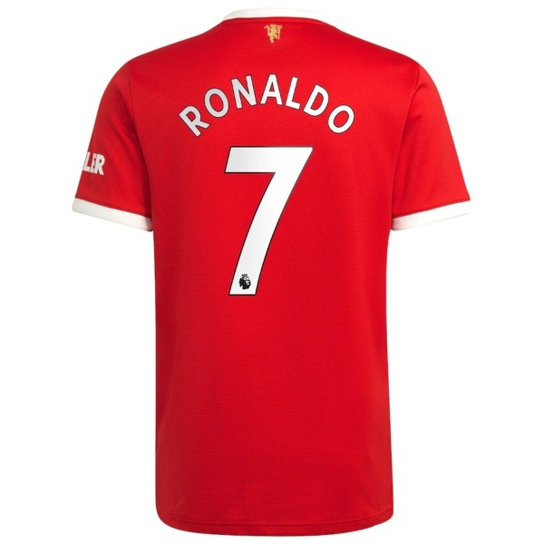 Cristiano Ronaldo Adidas Manchester United 2022 Official Home Soccer Jersey