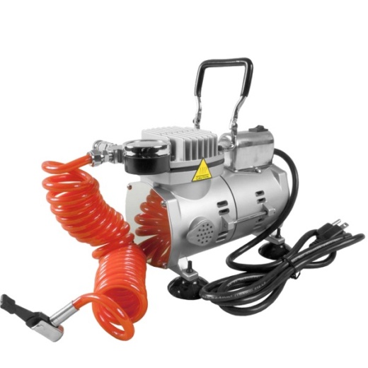 Silver Kwik Goal Portable Air Compressor