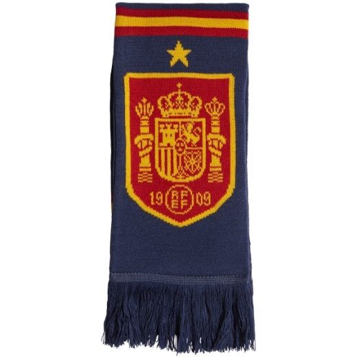 Spain Scarf by adidas - Blue/Red - 53" X 6.5" X 3.5"