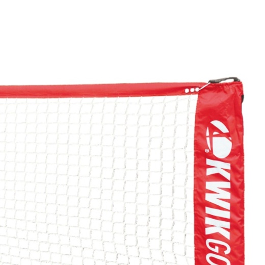 Soccer Tennis Replacement Net - Black/White/Red - 2.8'H X 10'W