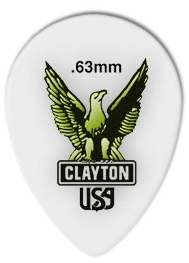 Steve Clayton™ Acetal/Polymer Pick: Small Teardrop