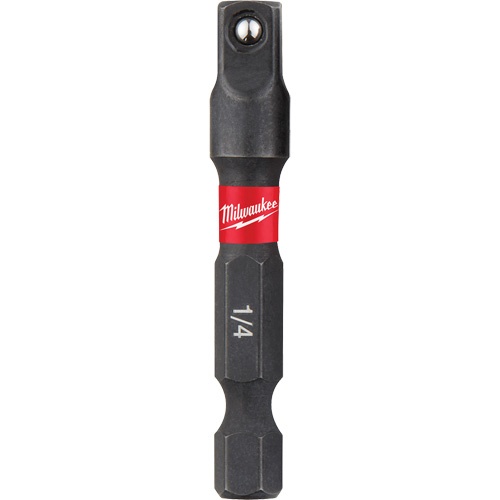 Shockwave™ Impact Driver Socket Adapters, 1/4" Drive Size, 1/4" Male Size, Ball, 1-7/8" l