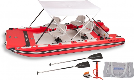 Sea Eagle Inflatable FastCat14 Catamaran Boat