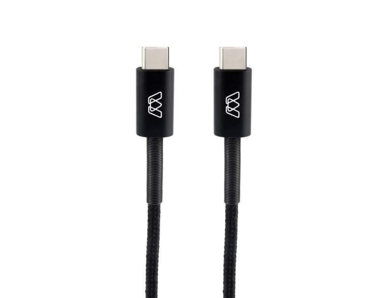 Mos Spring Usb-C Cable For Iphone 15 Or Macbook