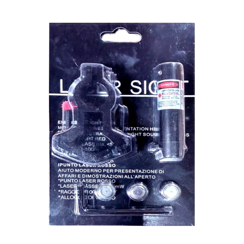 Pointer Kit With Rifle Mount, L Wrench & Batteries
