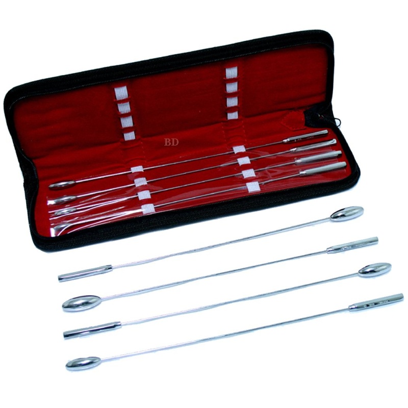 Bakes Rosebud 8 Pcs Set Of Uterine Urethral Dilator With A Carrying Case