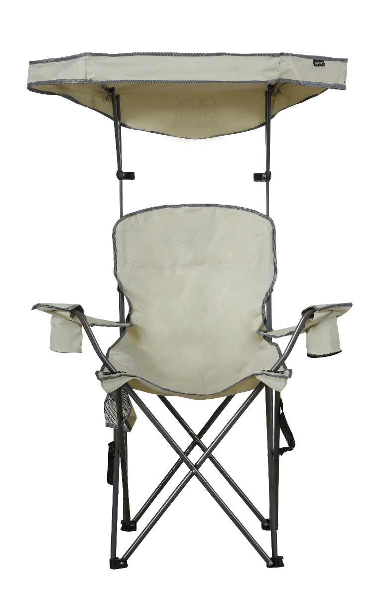 Maxshade™ Folding Chair, Khaki/Gray