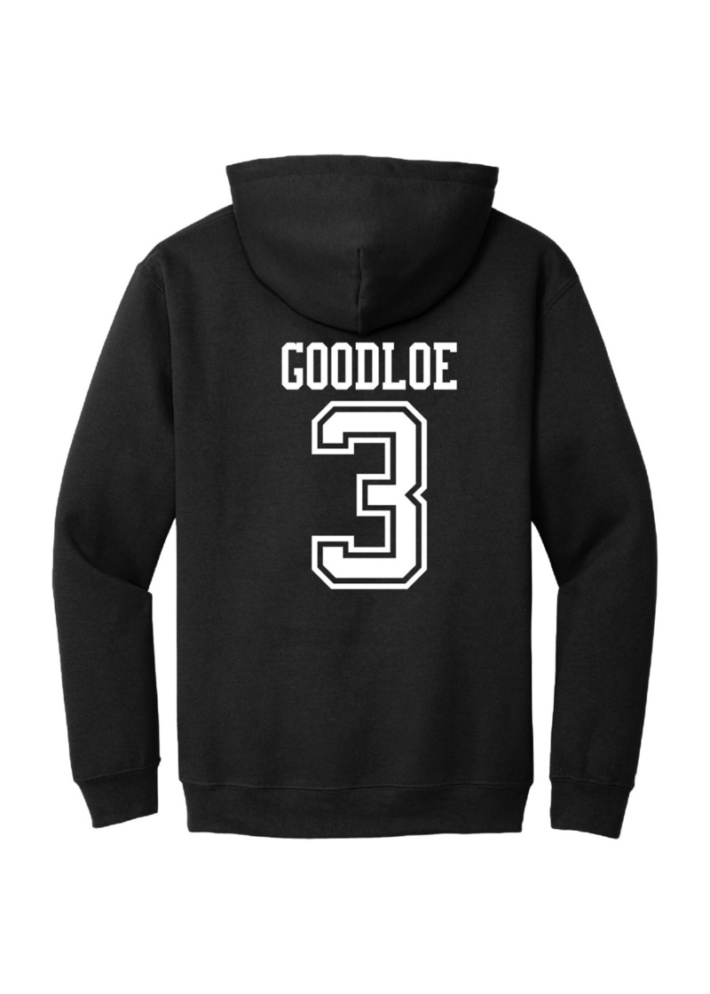 #3 Caleb Goodloe North Dakota Football Sport Adult Hood