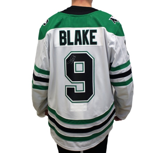 Signed #9 Jackson Blake Replica Nd Hockey Jersey