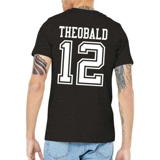 #12 Henry Theobald Nd Football Sport Adult Tee