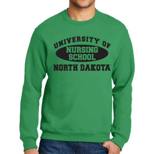 Und Nursing School Arch Crewneck
