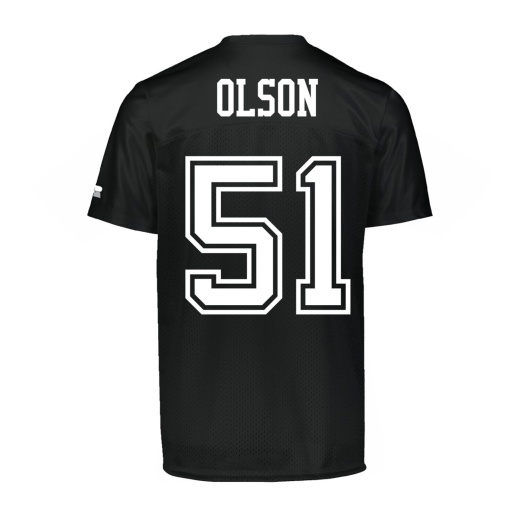 #51 Caleb Olson Fan Football Jersey Adult