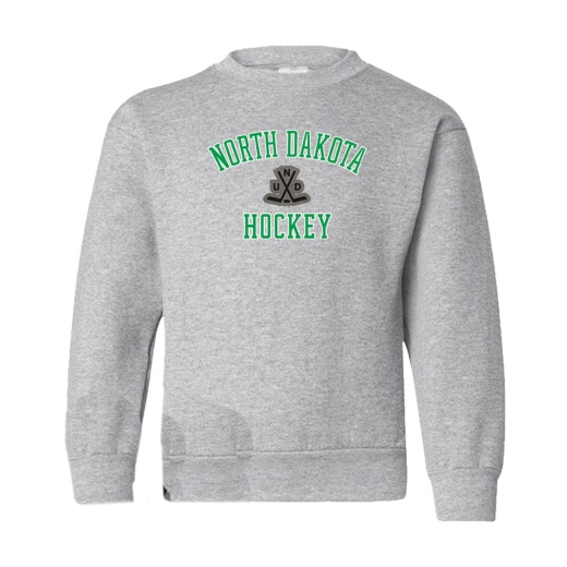 Youth Nd Hockey Leathers Crewneck