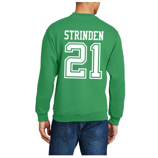 #21 Ben Strinden Nd Hockey Sport Adult Crew