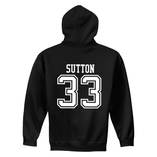 #33 Jett Sutton Nd Football Sport Adult Hood