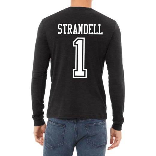 #1 Sam Strandell Nd Football Sport Adult Long Sleeve