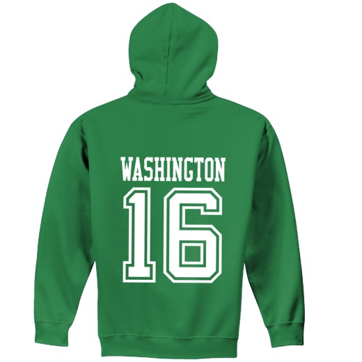 #16 Vanessa Washington Nd Volleyball Sport Adult Hood