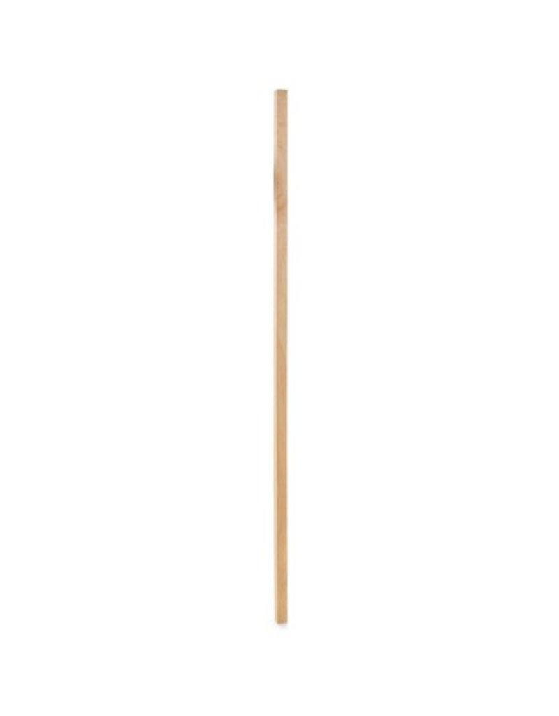 Wood 3/4'' Square Wooden Dowel Red Tip