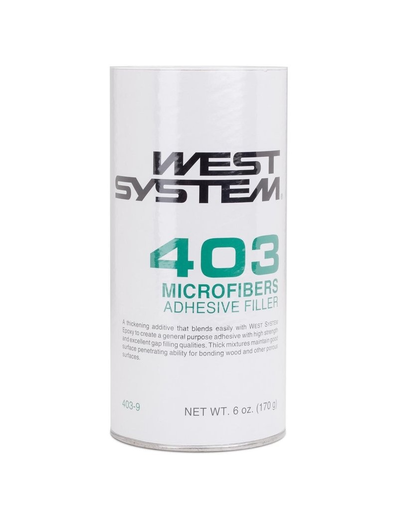 West System 403 Microfiber Adhesive Filler 6Oz