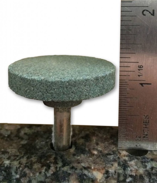 Just Sculpt #235 Silicon Carbide Mounted Stone Cn #235 1-1/2X1/4 (1/4'' Shank)