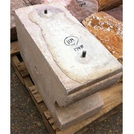 Light Brown Sandstone 17''X11.5''X8'' 174Lb Stone