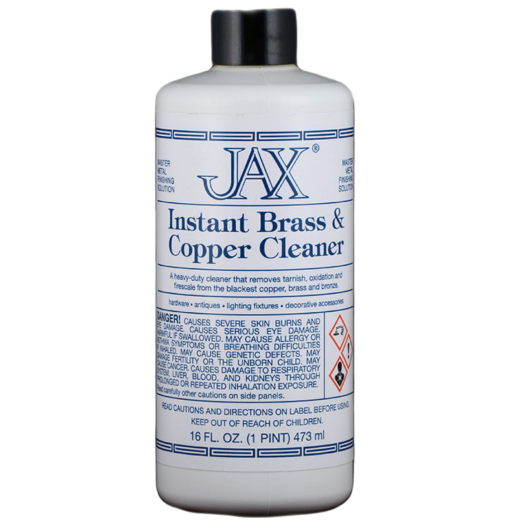Jax Instant Brass, Copper Cleaner Size : Pint