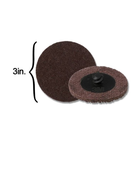 3M Scotch-Brite Disk 3'' Roloc Se Coarse Light Blue (10 Pack)