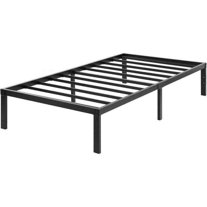 Twin Xl 16-Inch Heavy Duty Metal Bed Frame With 3,000 Lbs Weight Capacity