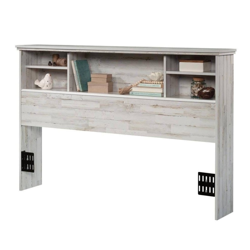 Full / Queen Farmhouse Bookcase Headboard